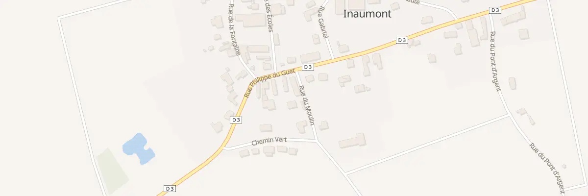 Plan du 5013 Le Village à Inaumont