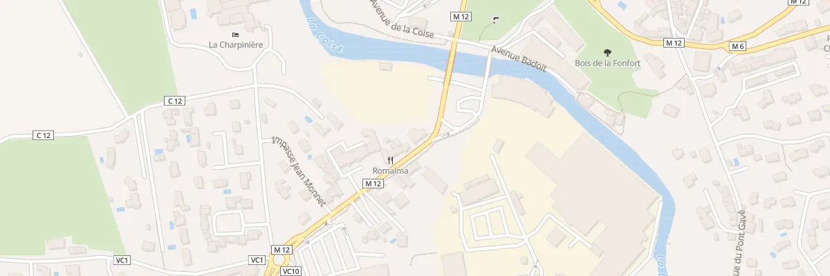 Plan du 2 Av Jean Monnet à Saint-Galmier