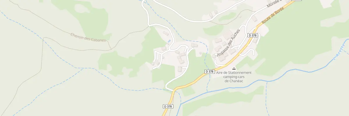 Plan du 185 Rue des Lilas à Chanéac