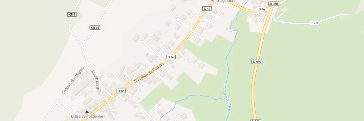 Plan du 39 Rue Jean de Réome à Crépand