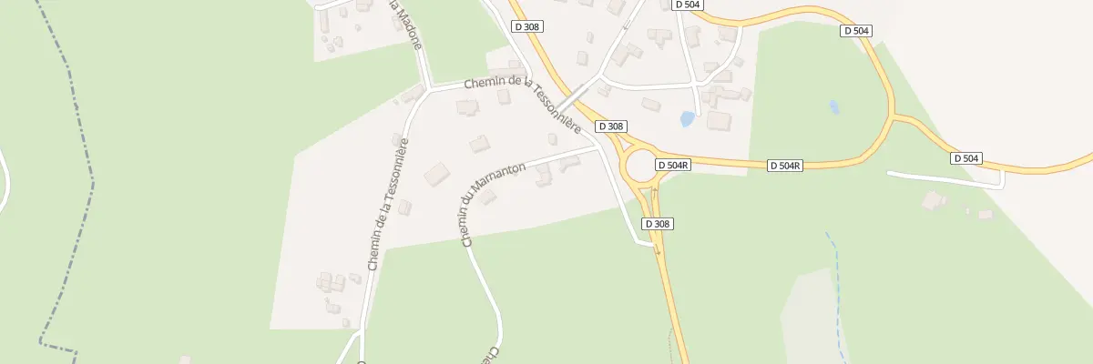 Plan du 45 Che du Marnanton à Thizy-les-Bourgs