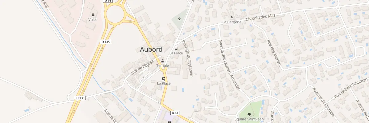Plan du 7 Pl de la Mairie à Aubord