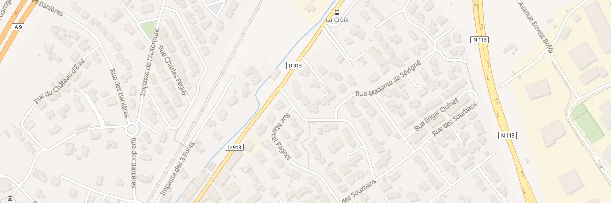 Plan du 20 Rue Montaigne à Milhaud