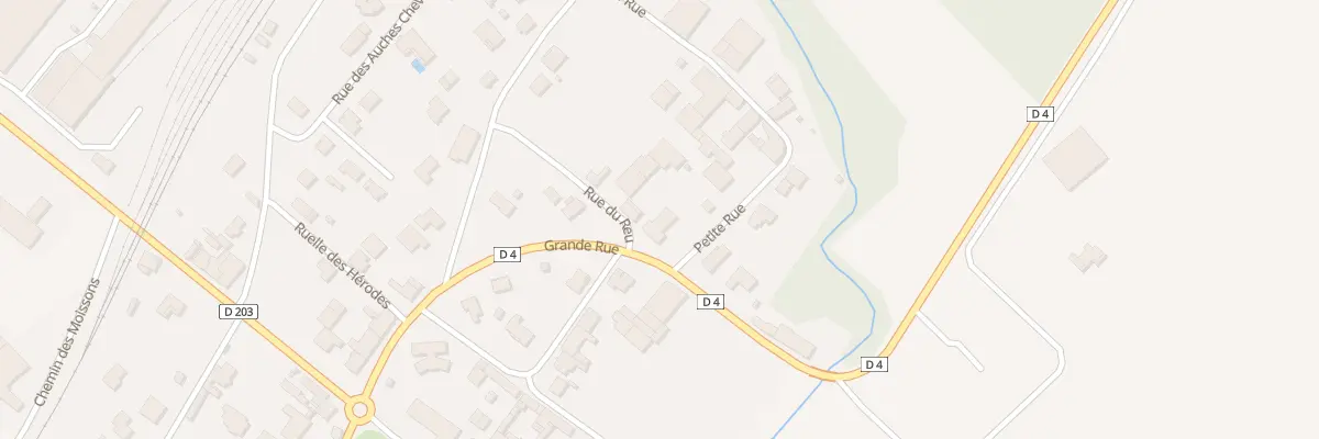 Plan du 2 Rue du Reu à Nuisement-sur-Coole