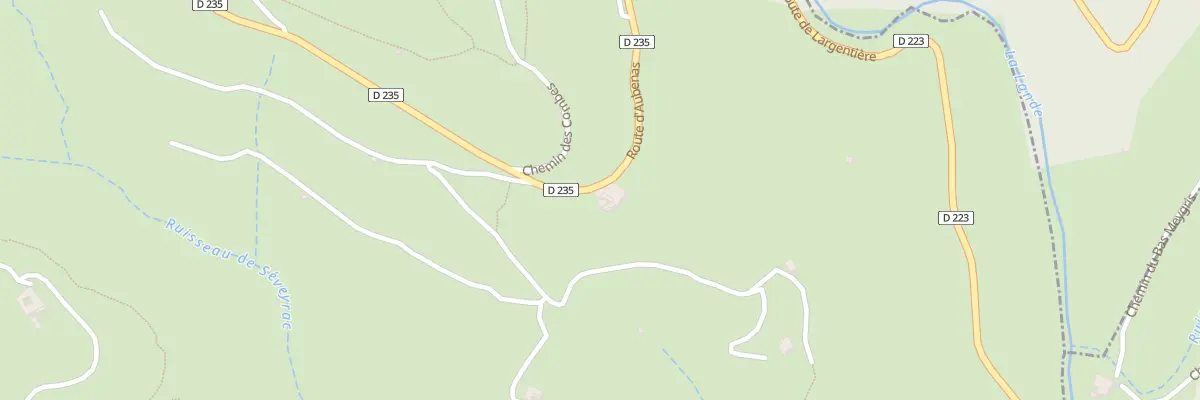 Plan du 5038 La Coste à Chazeaux