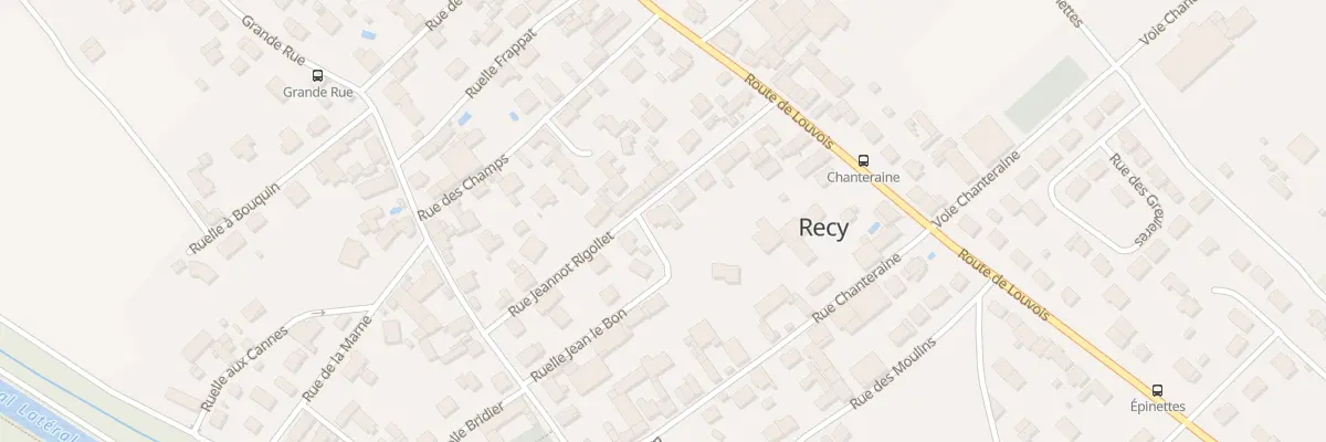 Plan du 8Q Rue Jeannot Rigollet à Recy