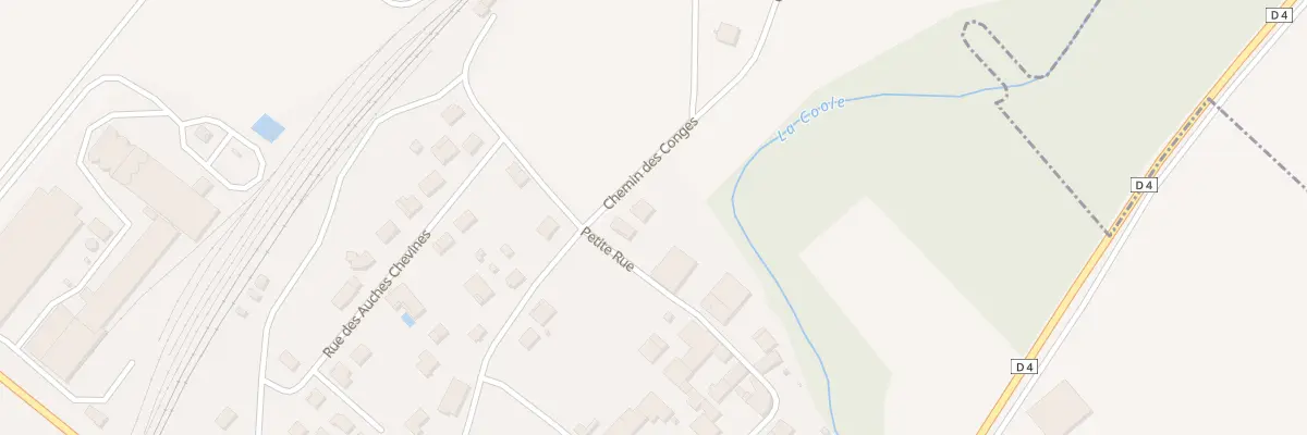 Plan du 2 Che des Conges à Nuisement-sur-Coole