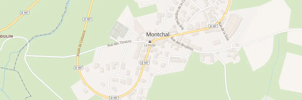 Plan du 123 Rte de Cottance à Montchal