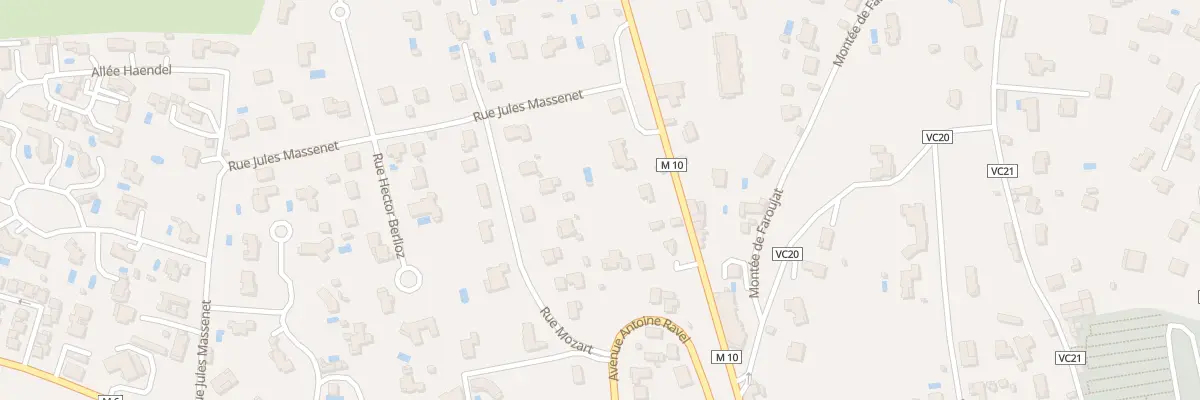 Plan du 3T Rte de Bellegarde à Saint-Galmier