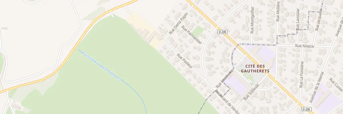 Plan du 248B Rue Pasteur à Sanvignes-les-Mines
