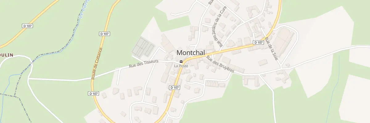 Plan du 103 Rte de Cottance à Montchal