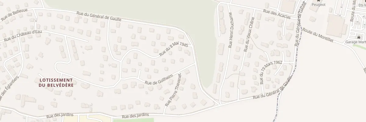 Plan du 19 Rue de Gollheim à La Clayette