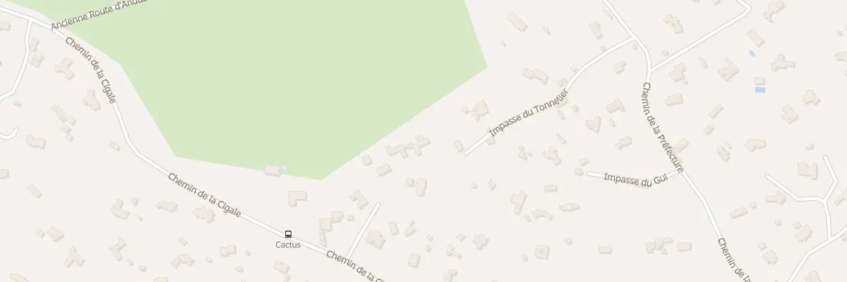 Plan du 3622 Che de la Cigale à Nîmes