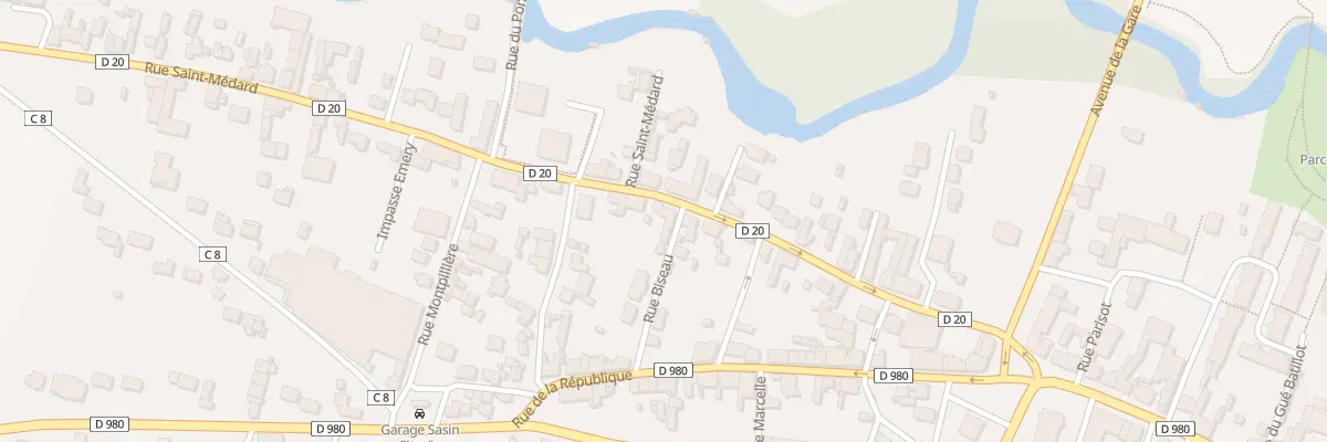 Plan du 15 Rue Saint Medard à Pontfaverger-Moronvilliers