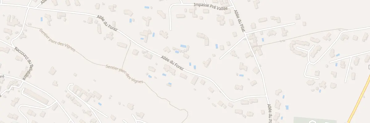 Plan du 5477 Beccaud à La Fouillouse