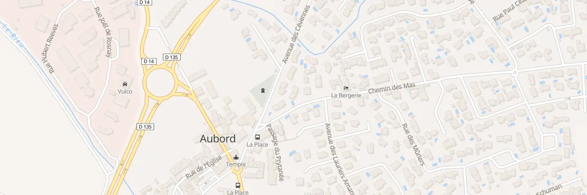 Plan du 5 Che des Mas à Aubord
