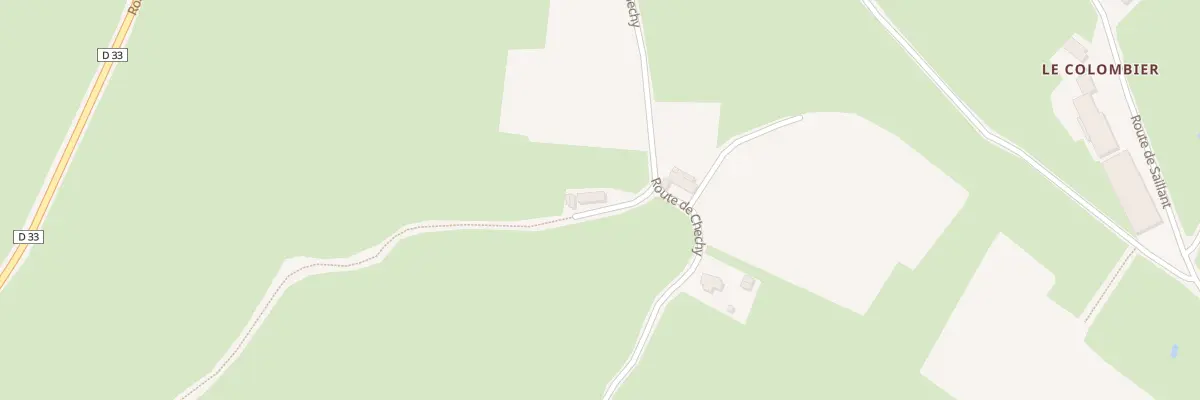Plan du 5077 Chechy à Viry