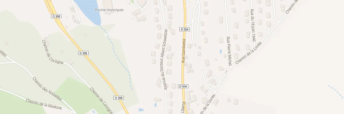 Plan du 203 Rue du Docteur Scweitzer à Thizy-les-Bourgs