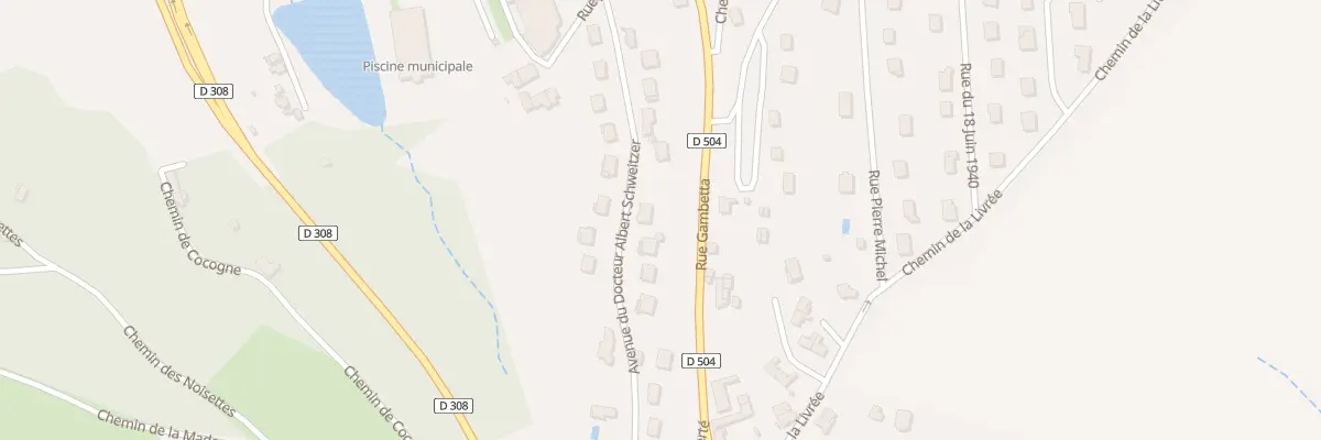 Plan du 181 Rue du Docteur Scweitzer à Thizy-les-Bourgs