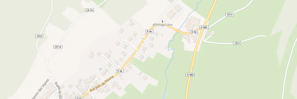 Plan du 49 Rue Jean de Réome à Crépand
