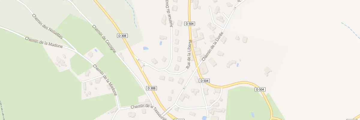 Plan du 385 Rue du Docteur Scweitzer à Thizy-les-Bourgs
