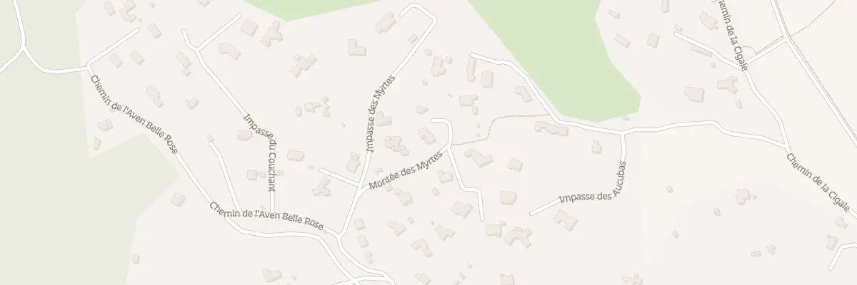 Plan du 93 Mte des Myrtes à Nîmes