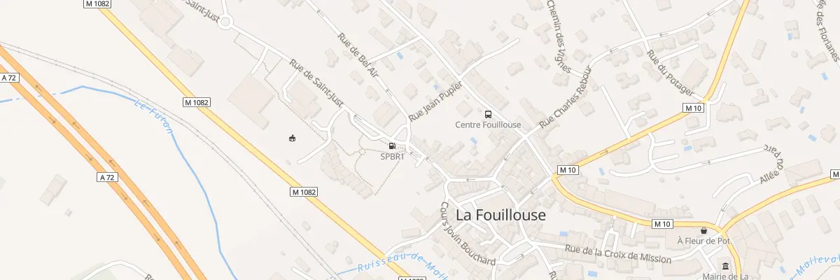 Plan du 32 Rue de Saint Just à La Fouillouse