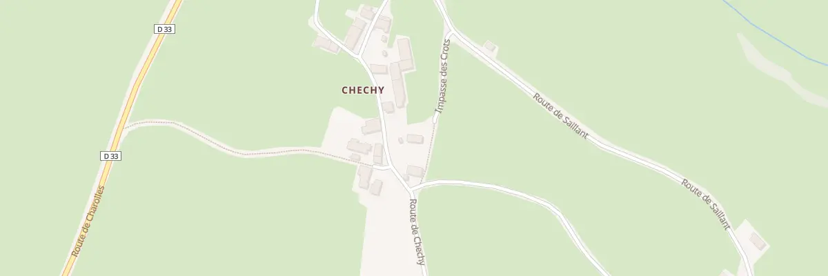 Plan du 5078A Chechy à Viry