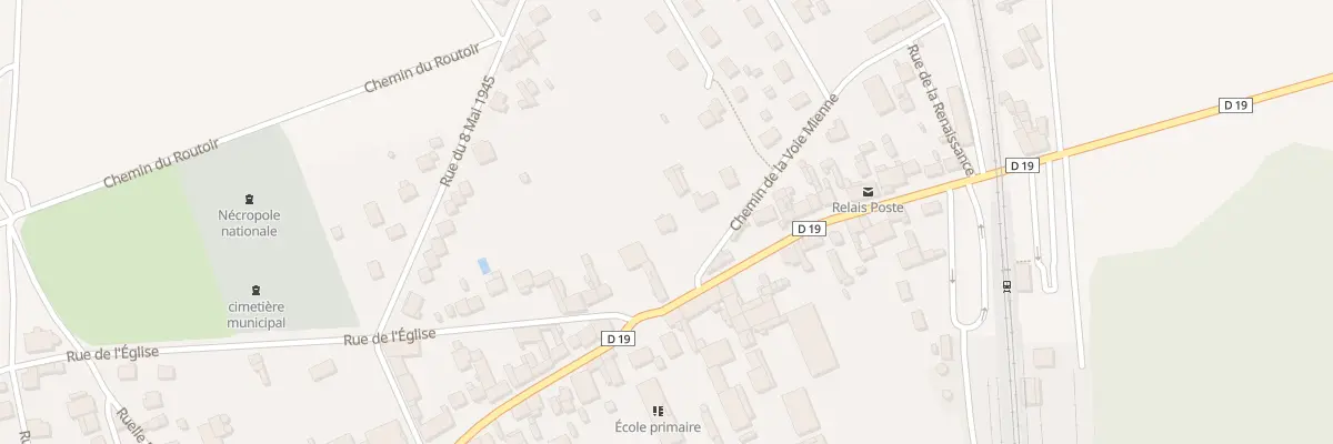 Plan du 36 Rue du 11 Novembre 1918 à Mourmelon-le-Petit