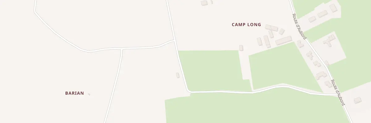 Plan du 220 Rte d’Aubord à Beauvoisin