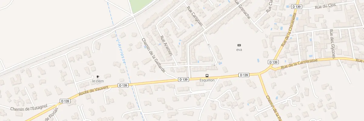 Plan du 1076 Rue Liberté à Beauvoisin