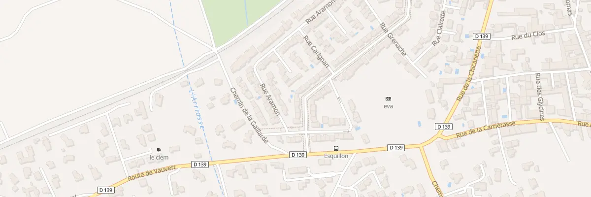 Plan du 1036 Rue Liberté à Beauvoisin