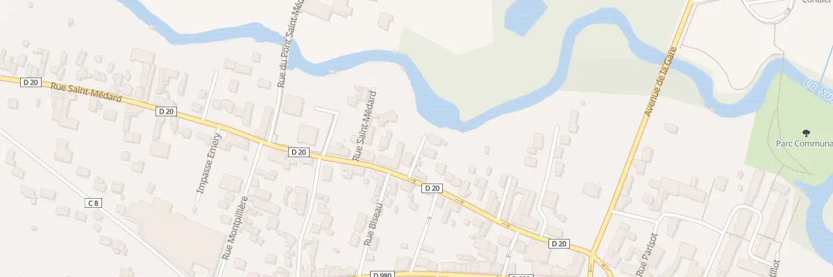 Plan du 22 Rue Saint Medard à Pontfaverger-Moronvilliers