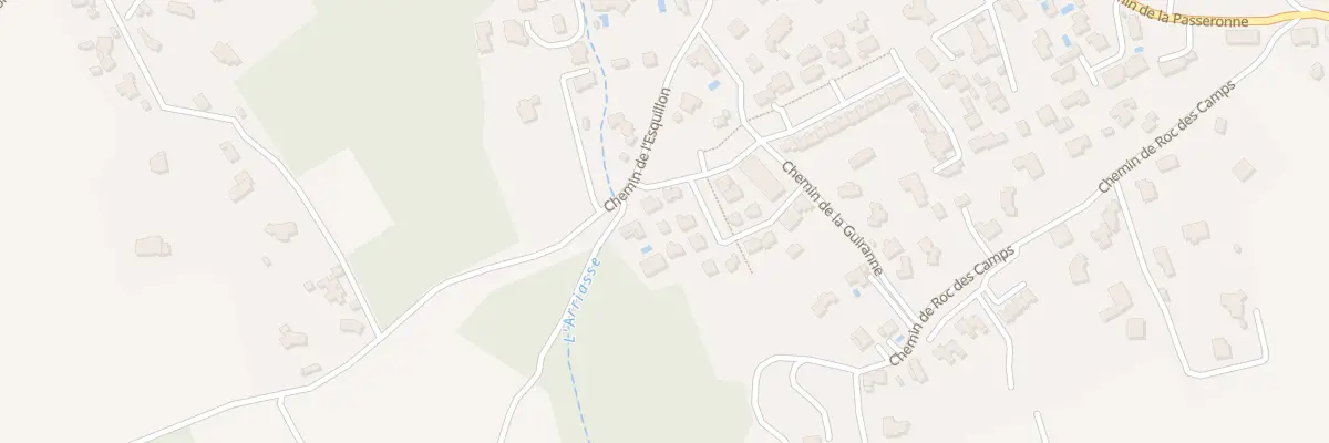 Plan du 18 Rue de la Bergerie à Beauvoisin