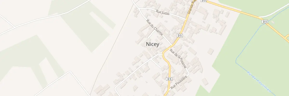 Plan du 8 Rue Haute à Nicey