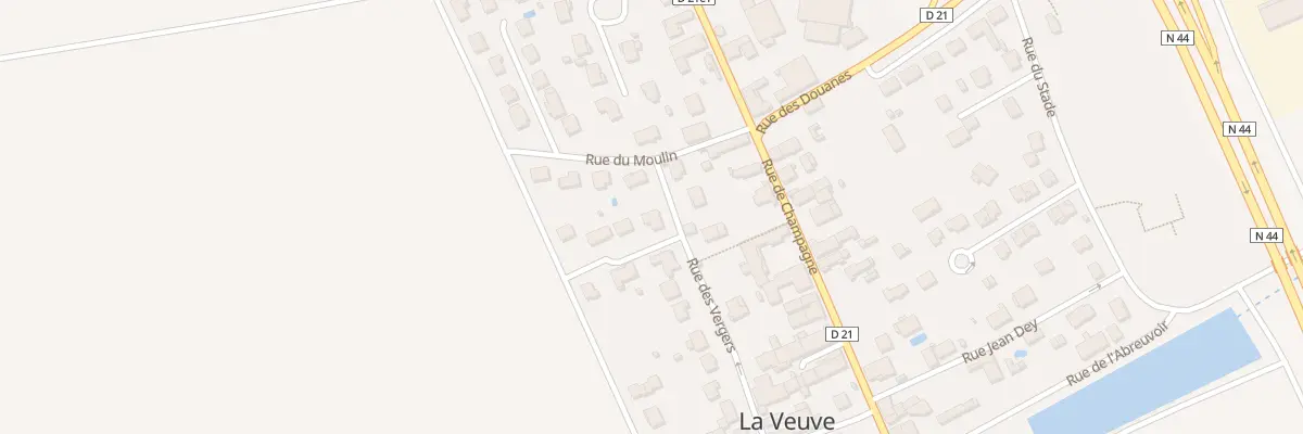Plan du 2 Imp Edmond Quittat à La Veuve