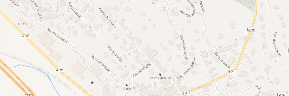 Plan du 6B Rue de la Libération à La Fouillouse