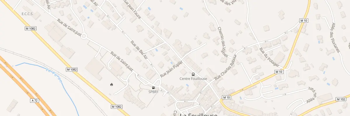 Plan du 15 Rue de la Libération à La Fouillouse