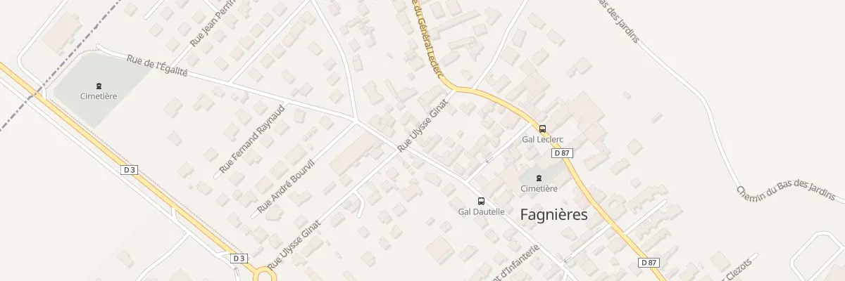 Plan du 31 Rue du Général Dautelle à Fagnières