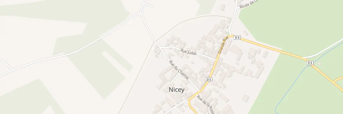 Plan du 10 Rue de Charme à Nicey