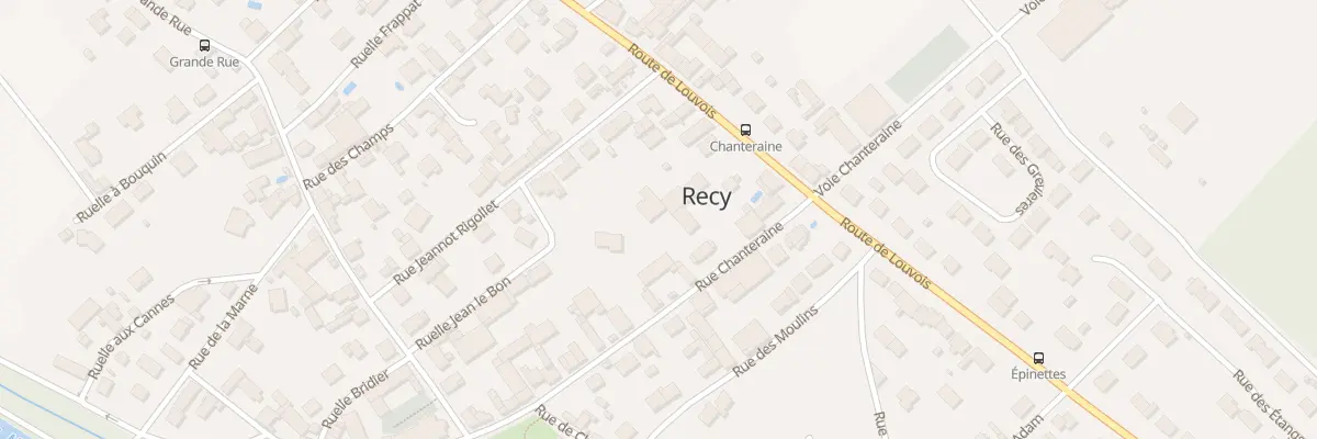 Plan du 13B Rue Chanteraine à Recy