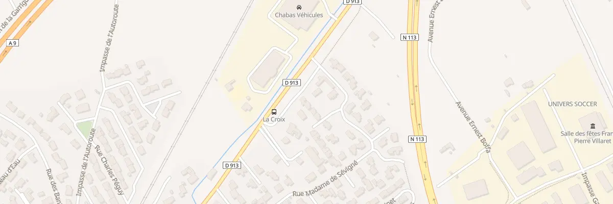 Plan du 23E Rue de la Marquise de Sevigne à Milhaud