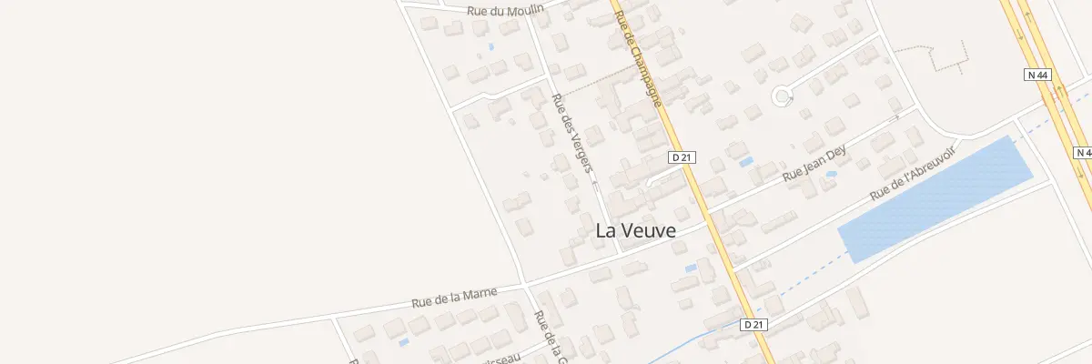 Plan du 7B Rue des Vergers à La Veuve