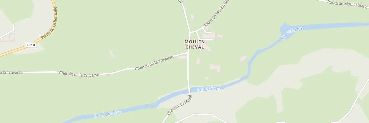 Plan du 5121 Moulin Cheval à Saint-Victor-Malescours