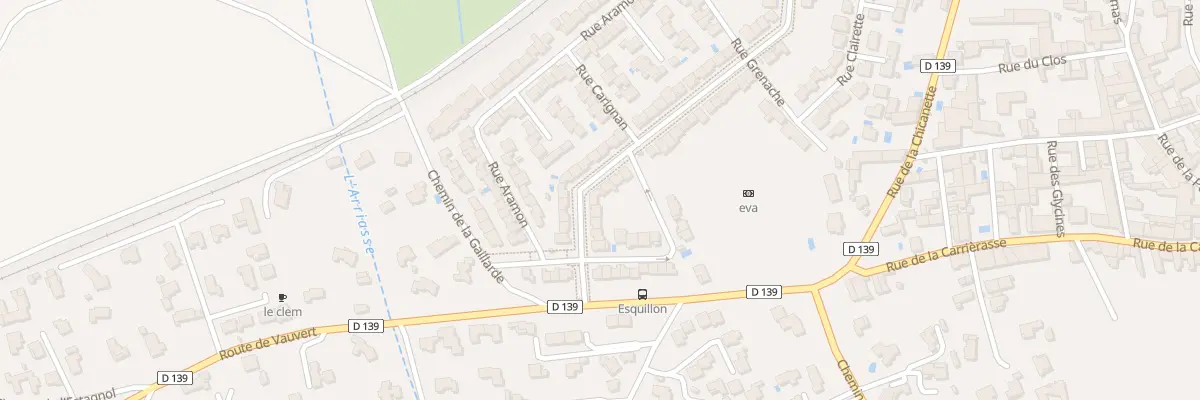 Plan du 1017 Rue Liberté à Beauvoisin