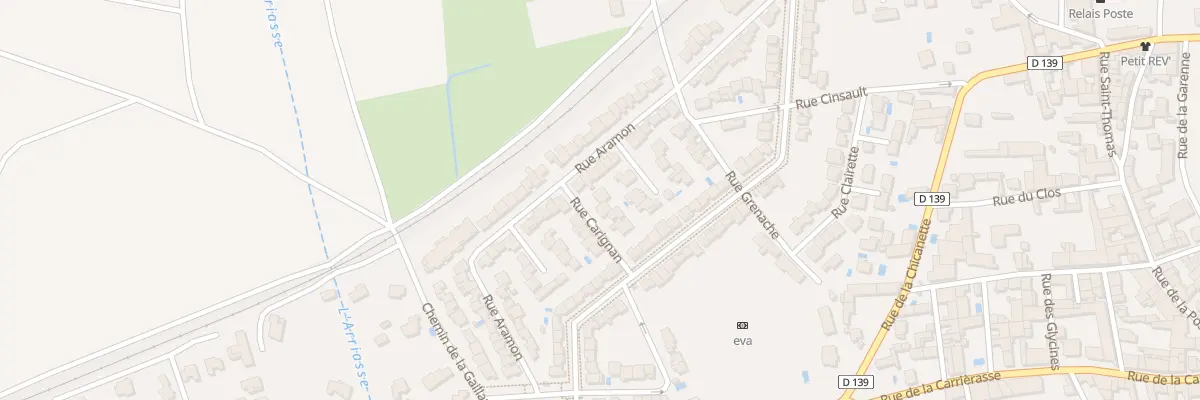 Plan du 28 Rue Carignan à Beauvoisin