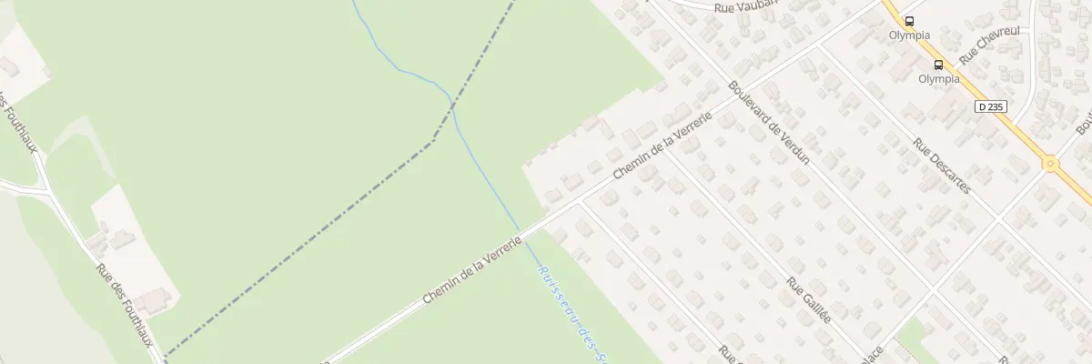 Plan du 14 Che de la Verrerie à Saint-Vallier
