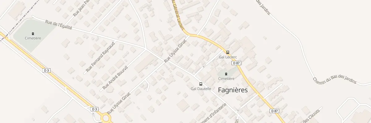 Plan du 27B Rue du Général Dautelle à Fagnières