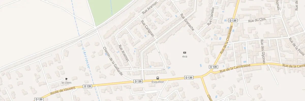 Plan du 999 Rue Liberté à Beauvoisin
