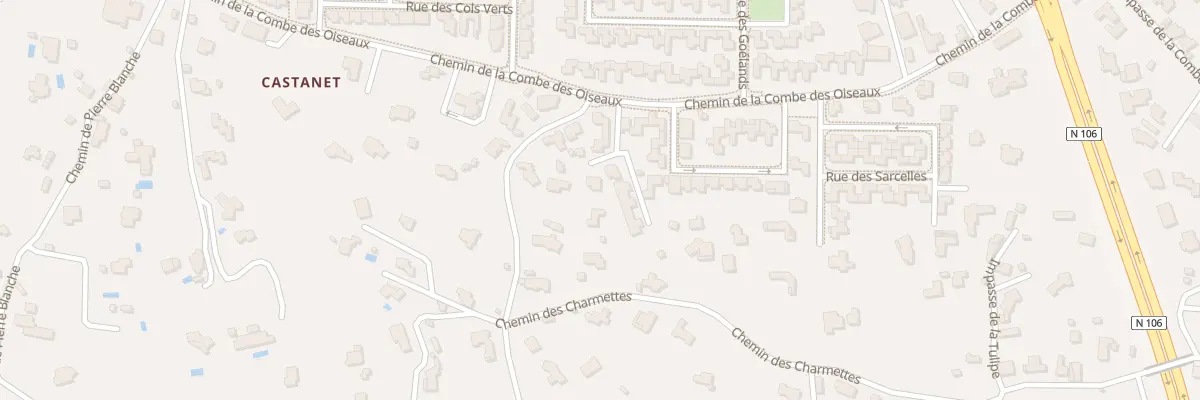 Plan du 29 Rue des Mouettes à Nîmes